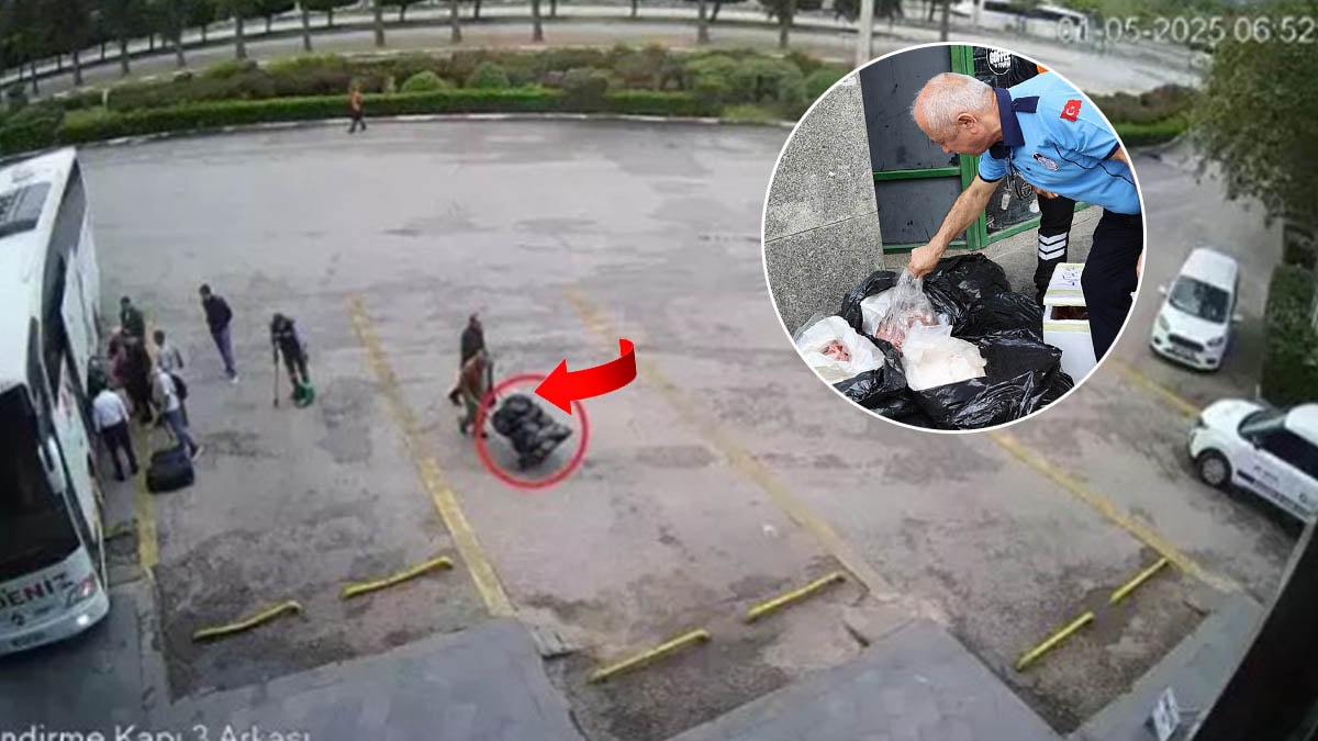 Antalya otogarında ele geçirildi: Çöp poşetlerinden çıktı