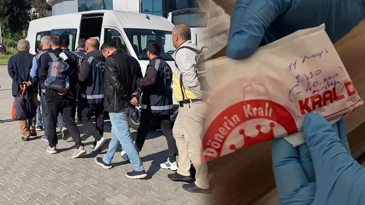 Samsun Merkezli 3 ilde 'Maydonoz Döner' operasyonu: 7 şüpheli adliyeye sevk edildi