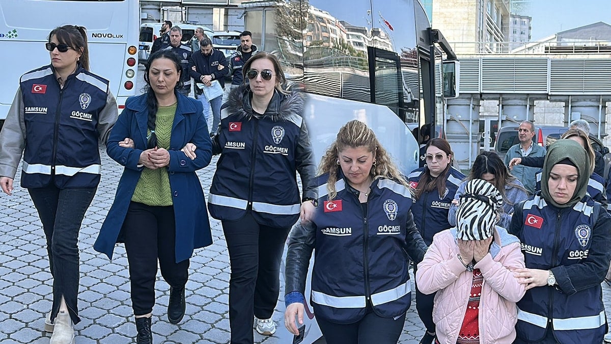 İki masaj salonuna fuhuş baskını: 22 kadın emniyete götürüldü