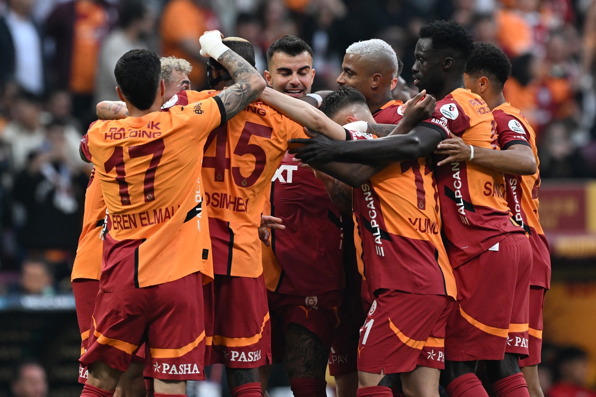 Galatasaray, Süper Lig'de 3 puanlı sisteme damgasını vurdu