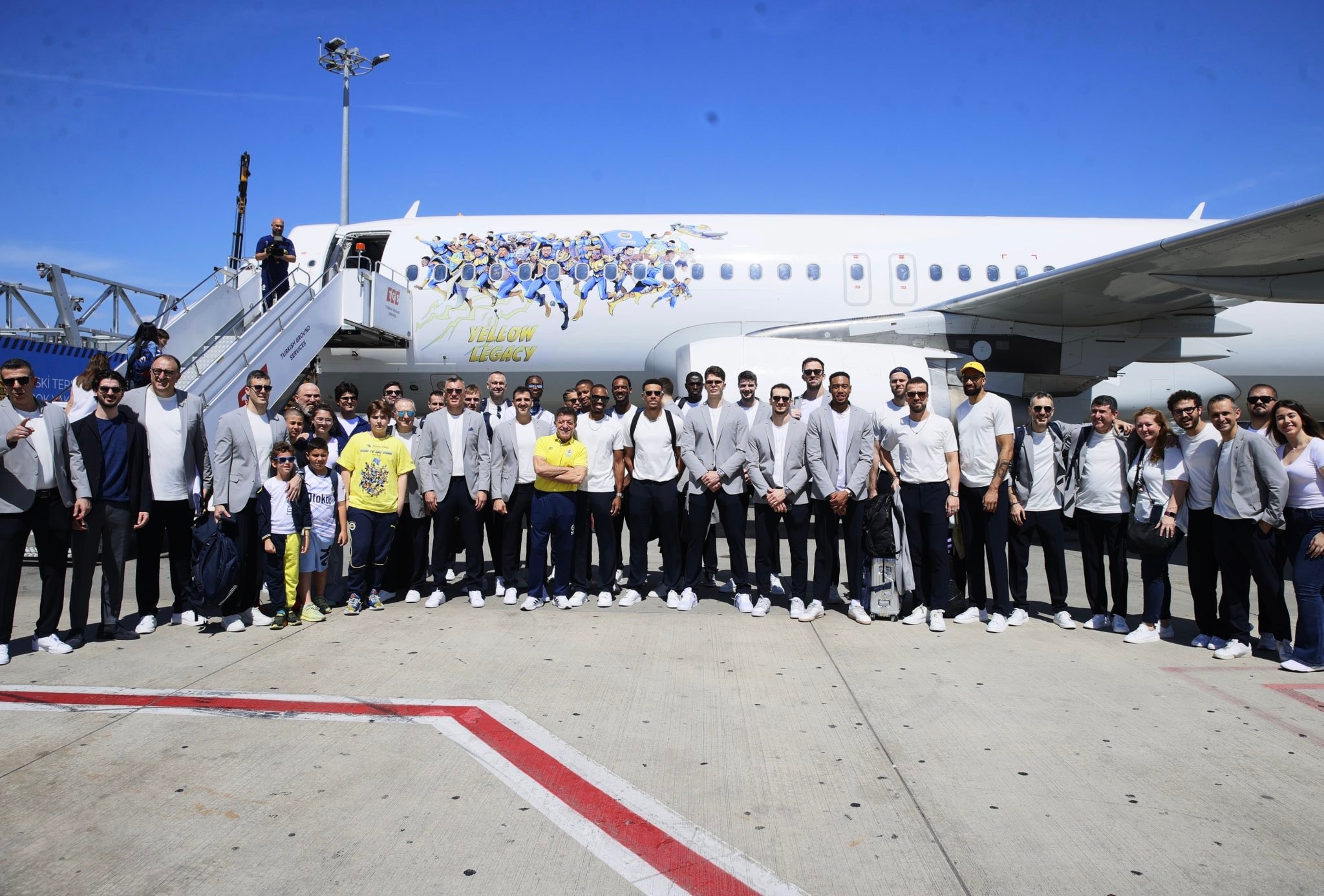 Fenerbahçe Beko, Abu Dabi'ye gitti