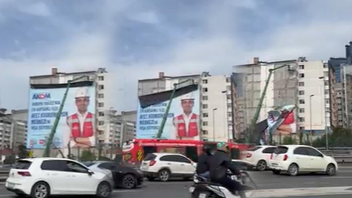 Savcılığın fotoğraf yasağı hızlı başladı! Panolardan fotoğraflar tek tek indiriliyor