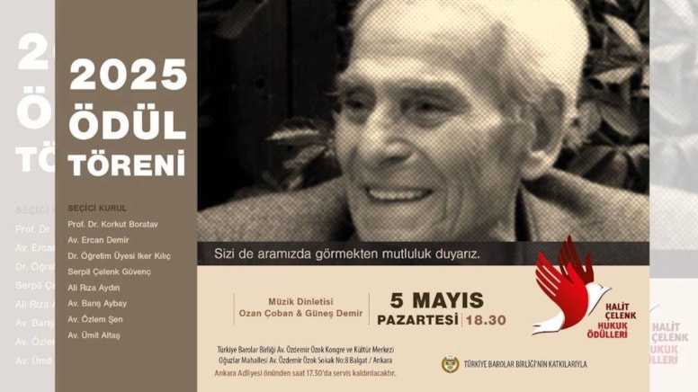 Halit Çelenk Hukuk Ödülleri gençlere ithaf edildi