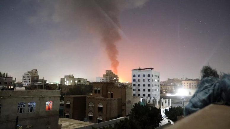 Husiler: ABD, Yemen’in Saada Kentine 5 Hava Saldırısı Düzenledi