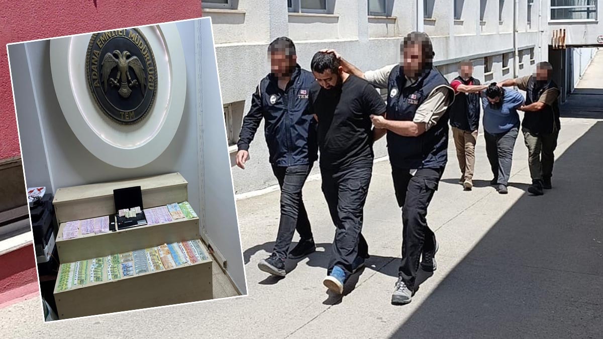 Adana'da IŞİD üyelerine para aktardığı belirlenen 2 kişi tutuklandı
