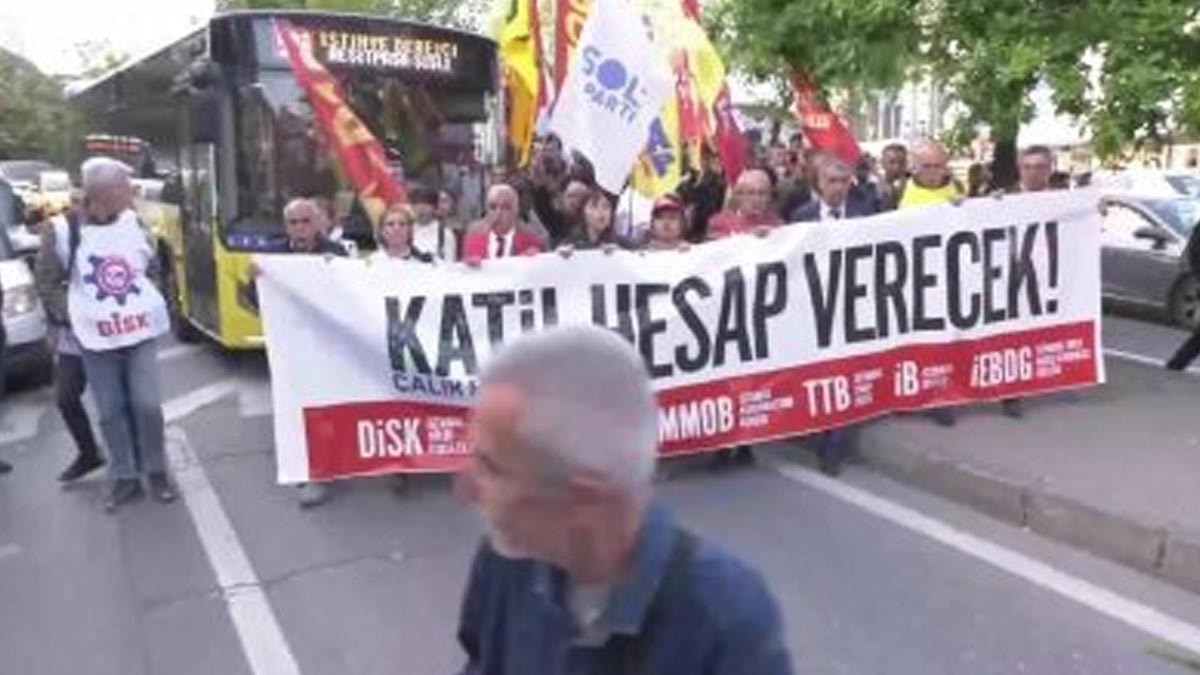 Erol Eğrek için adalet yürüyüşü: “Bu Düzen İşçilerin Canına Kastediyor”