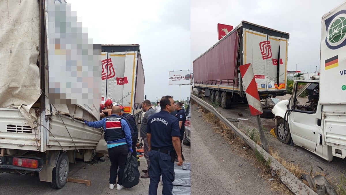Kontrolden çıkan kamyonet faciaya neden oldu: 2 ölü