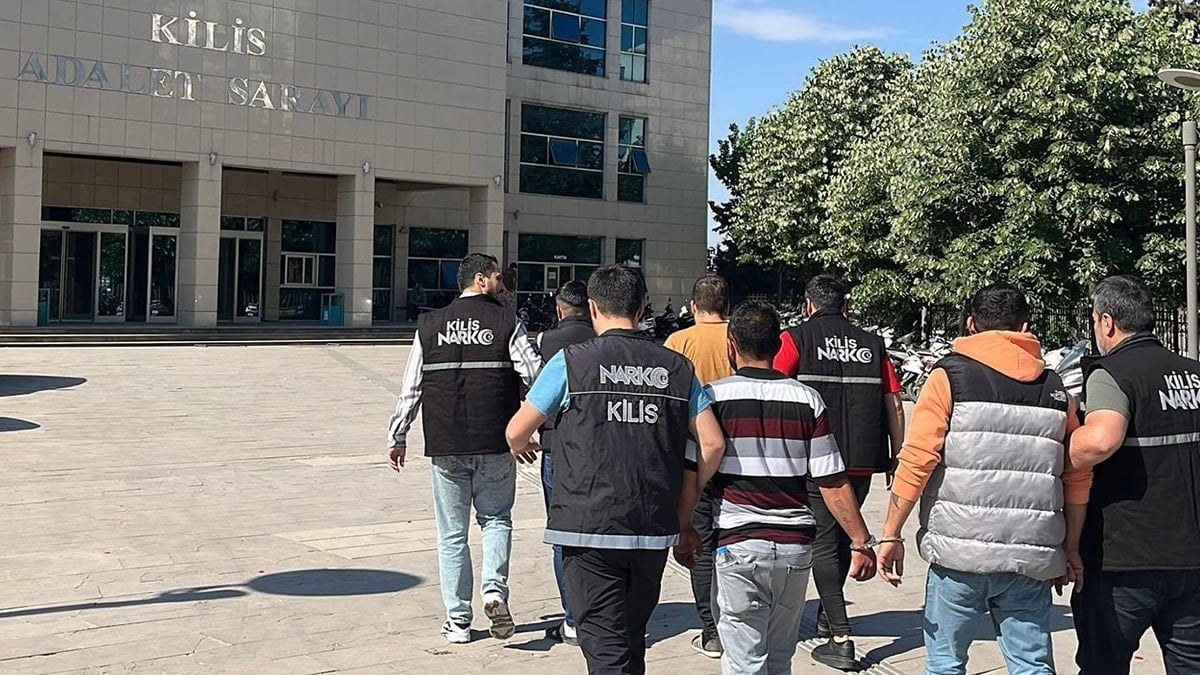 Kilis'te uyuşturucu operasyonu! 3 kişi tutuklandı