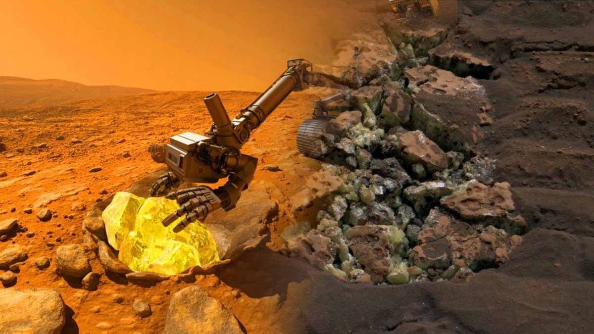 Mars’ta beklenmedik keşif: Kayadan fışkıran sarı kristaller gizemli tarihe ışık tutacak