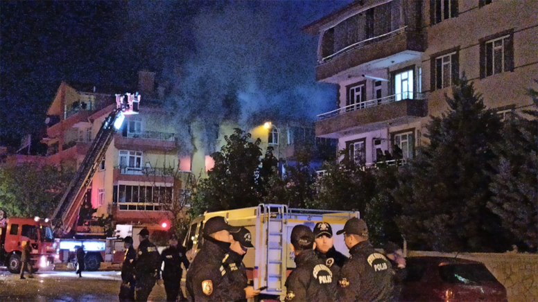 Konya'da bir binada patlama: Çok sayıda yaralı var