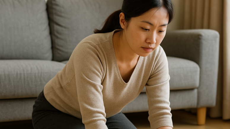 Koreliler işte bu yüzden diz çökerek temizlik yapıyor