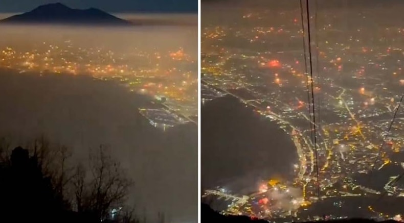 Napoli şampiyonluğu çılgınlar gibi kutladı!