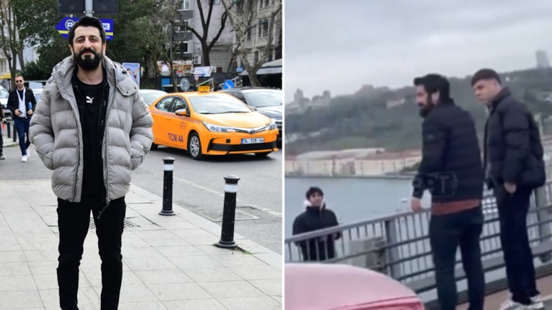 Köprüde intihar girişiminde bulunan genci Röportaj Adam ikna etti: 'Yarın buluşuyoruz hep beraber'