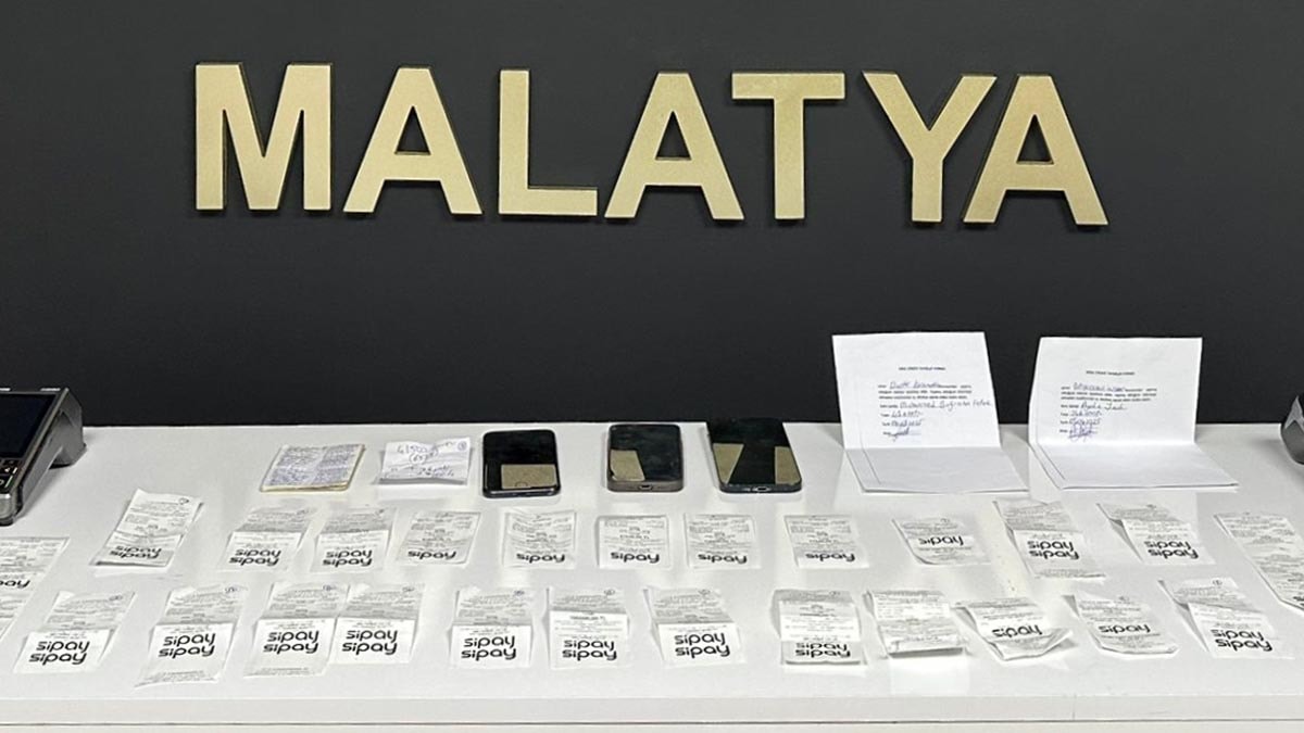 Malatya'da tefecilik operasyonu: 3 kişi tutuklandı