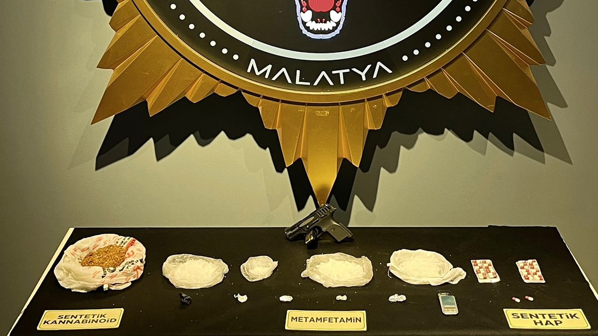 Vali duyurdu: Malatya'da uyuşturucudan 3 gözaltı