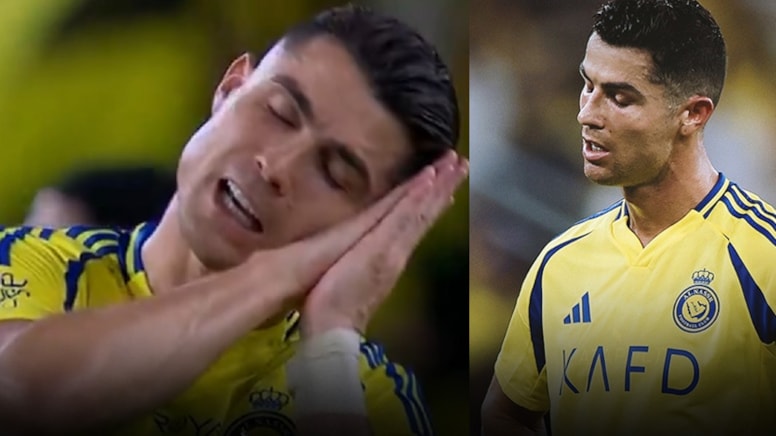 Ronaldo 90+4'te kaybetti! Sinirini arkadaşlarından çıkardı