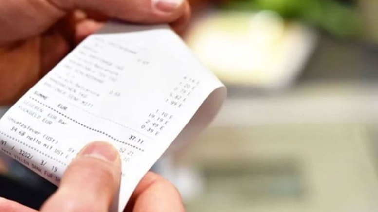 Market fişlerine 10 saniyeden fazla dokunmayın uyarısı - Sözcü