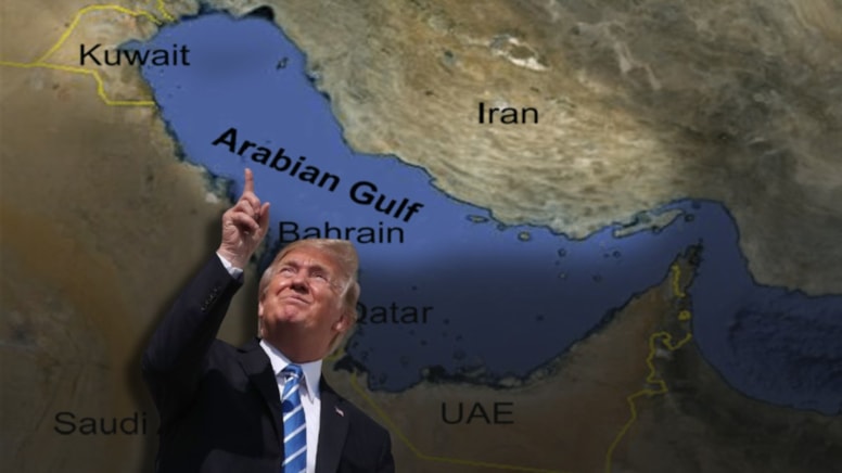 Trump, Arap ülkesi müttefikleri için koskoca körfezin adını değiştirecek