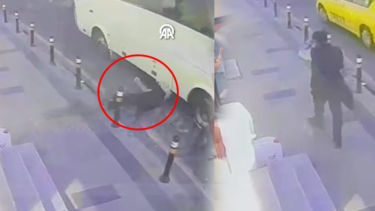İstanbul'da feci ölüm! Başı döndü düştü, servis minibüsü ezdi