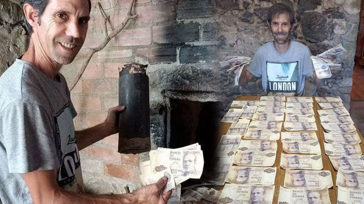 Yeni evinin duvarından 2.5 milyon TL çıktı: Sevinci uzun sürmedi