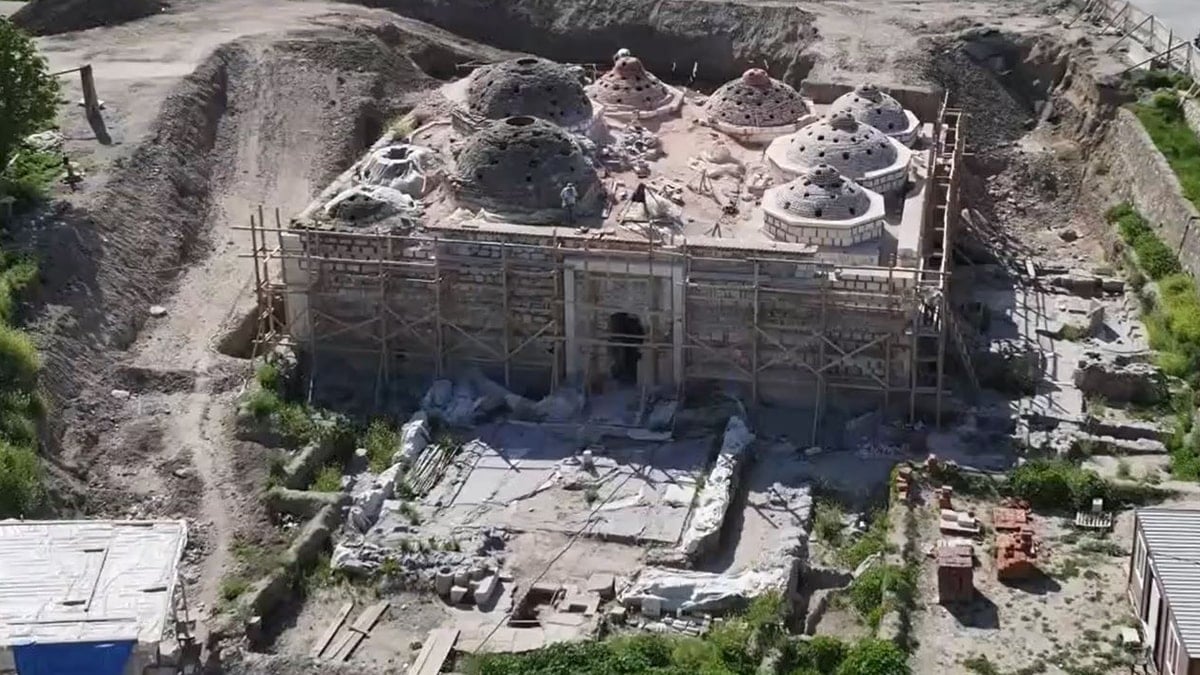 600 yıllık hamam geçmişe ışık tutacak