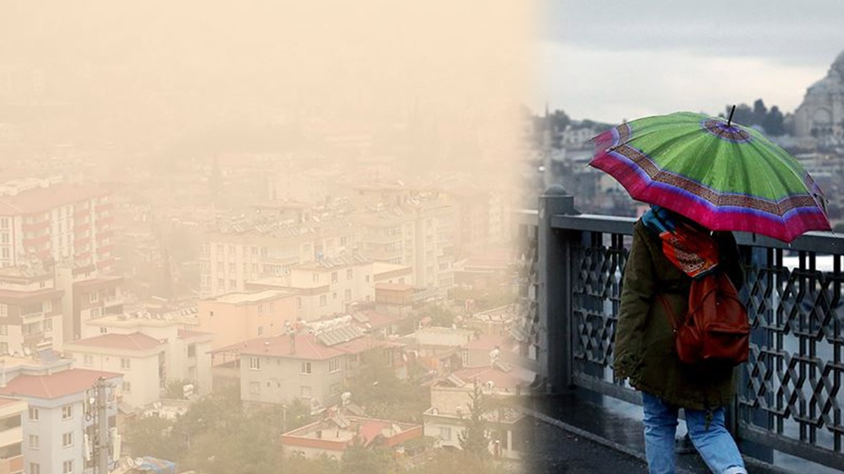 Bugün İstanbul'un üzerine çamur yağacak!