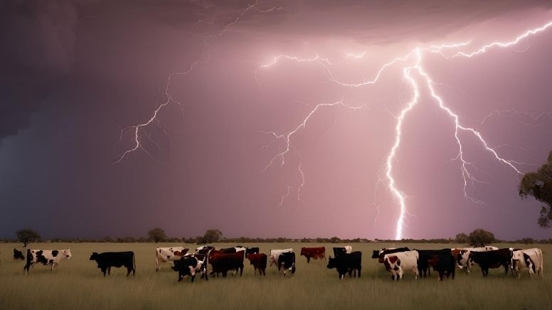 Kars'ta çoban ve hayvanlara yıldırım isabet etti