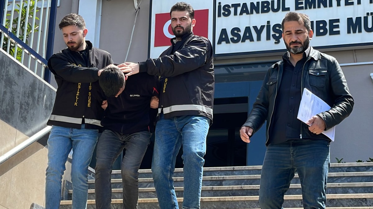 Şişli'de komşusunun motosikletini çalan kişi gözaltına alındı
