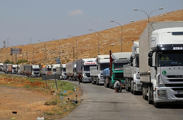 Musul'da TIR krizi: Anlaşma imzalanmasına rağmen ticaret yavaşlıyor