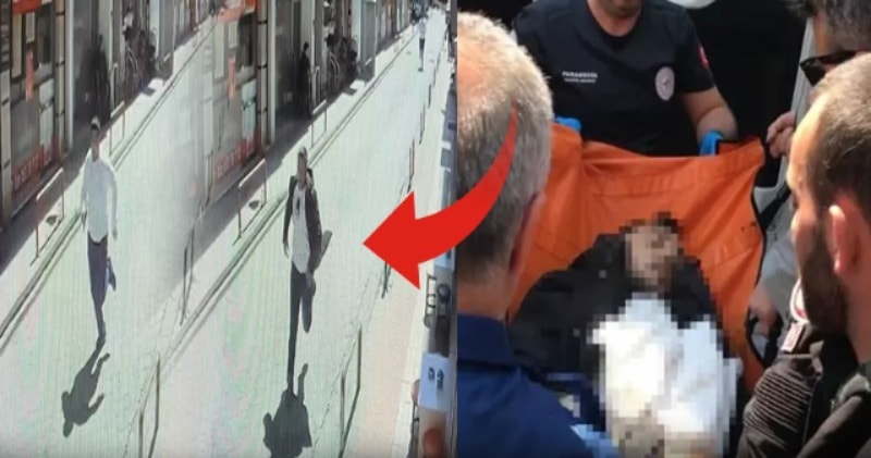 Ölümle yarış kamerada! 16 yaşındaki katilinden kaçmak için vurulmuş halde metrelerce koştu