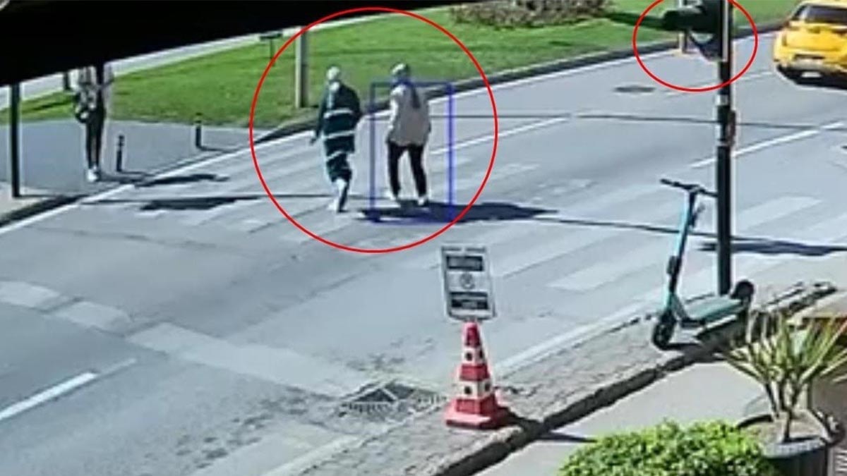 Kırmızı ışık yanmasına rağmen durmadı: Yaya geçindeki kadını hastanelik etti