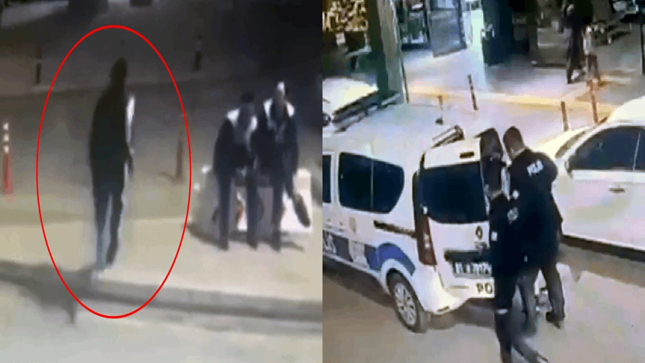 Polisi görünce kaçan hükümlü böyle yakalandı...