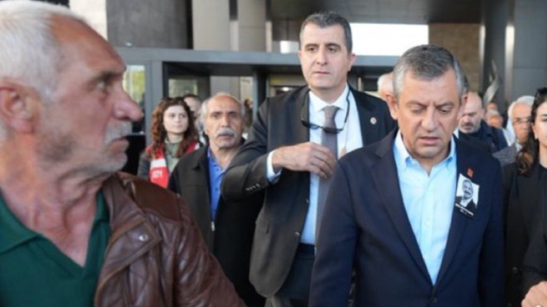 Özgür Özel'e saldıran şüphelinin Emniyet'teki işlemleri sürüyor