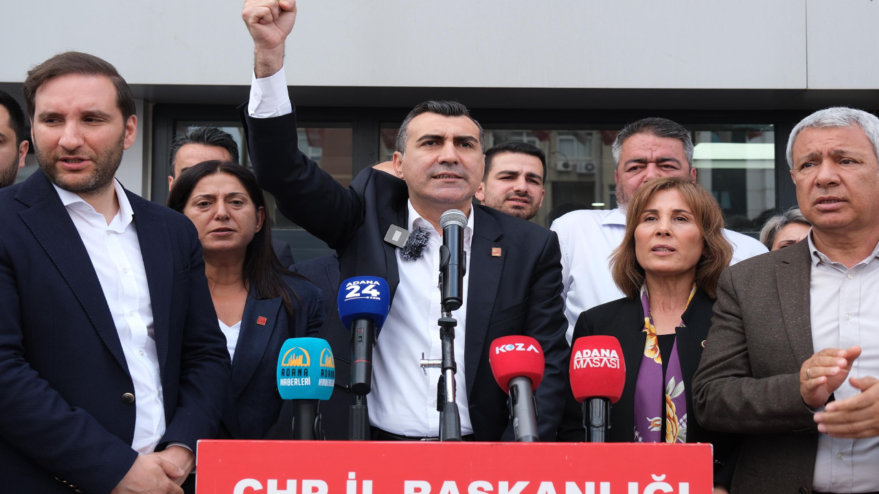 CHP Adana İl Başkanı Tanburoğlu: “Cumhuriyet Halk Partisi korkmaz, sinmez, geri çekilmez!”