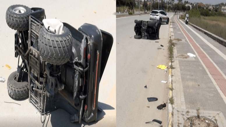 ATV takla attı: feci kazada 2 kişi öldü