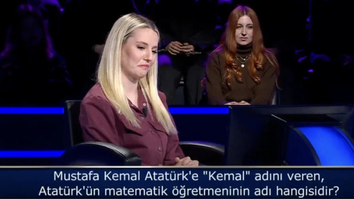 Kim Milyoner Olmak İster'de 'Atatürk' sorusunu bilemedi, sosyal medyanın diline düştü