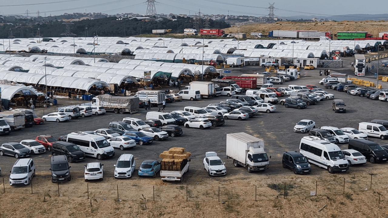 Sultangazi Kurban satış merkezinde hareketlilik