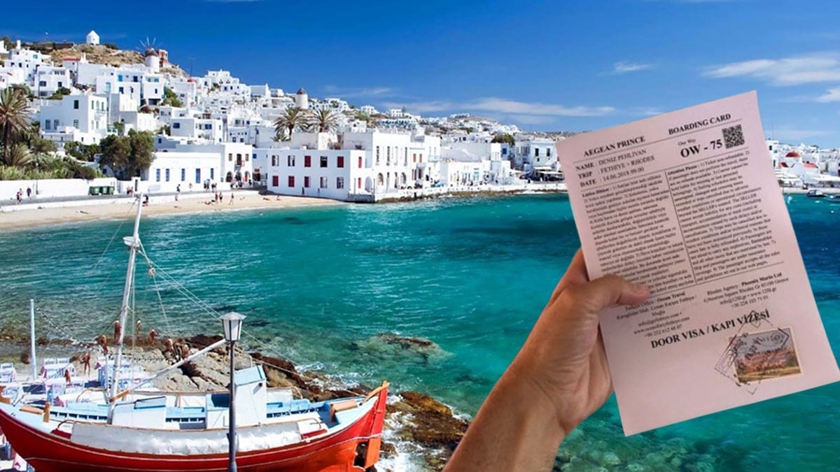 Yunan adalarında tatil yapacaklar dikkat: Kapıda vize ücretine zam geldi