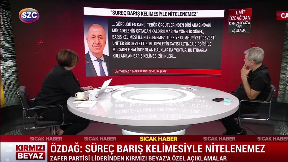 İpek Özbey canlı yayında okudu! Ümit Özdağ'dan fesih kararıyla ilgili çarpıcı sözler