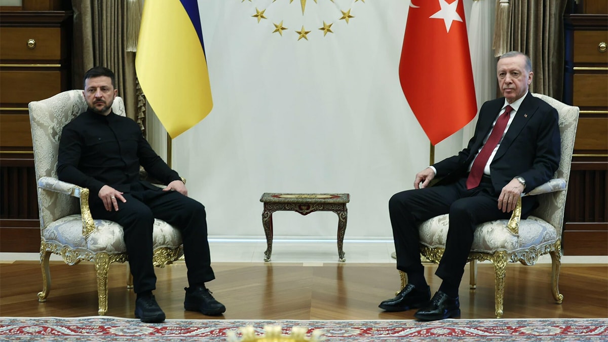 Cumhurbaşkanı Erdoğan, Zelenski ile bir araya geldi