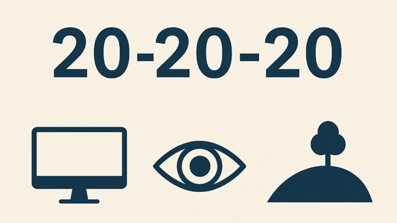 Uzmanı bu basit yöntemi önerdi: 20-20-20 kuralı