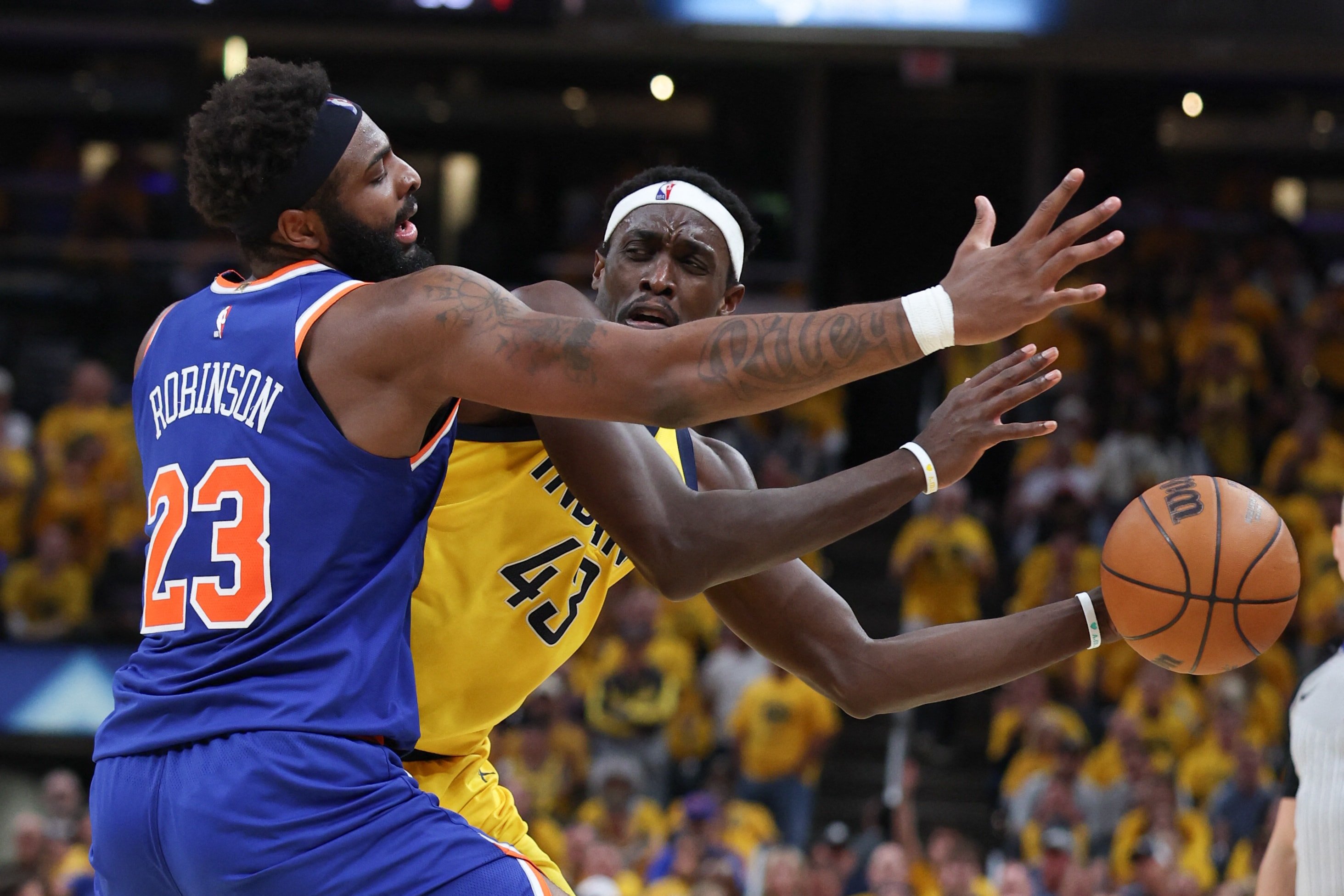 NBA'de final bileti Pacers'ın