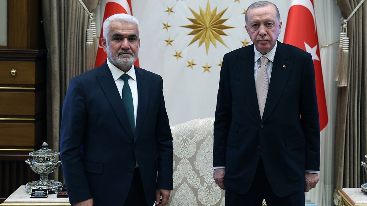 Cumhurbaşkanı Erdoğan, HÜDA PAR lideriyle görüştü