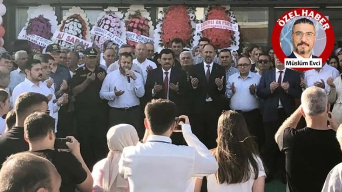 AKP’li Başkan ruhsatsız iş yeri açtı, devlet erkanı tam kadro katıldı