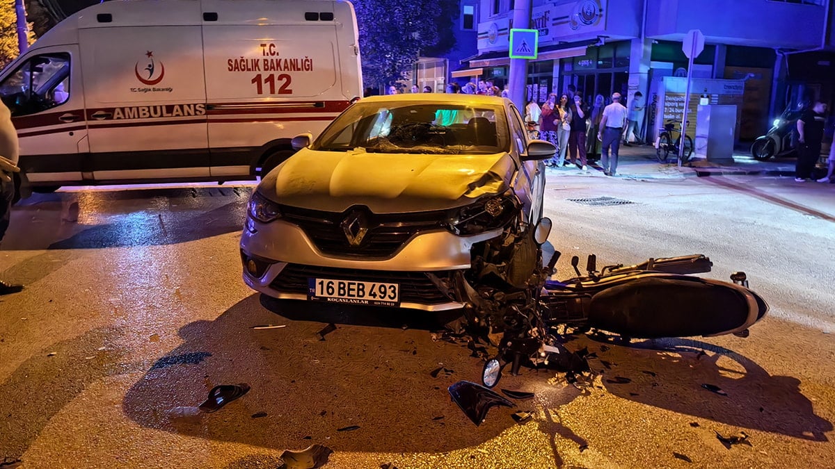 Bursa'da feci kaza: 1 ağır yaralı
