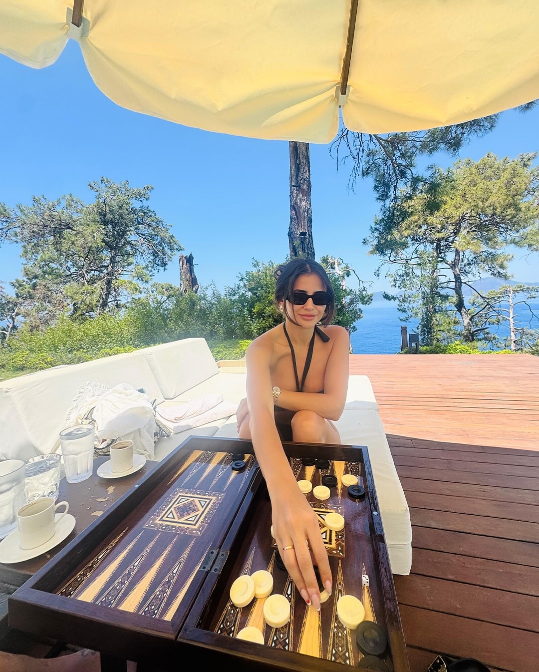 Hazal çağlar ile samet akaydın tatilde - ensonhaber