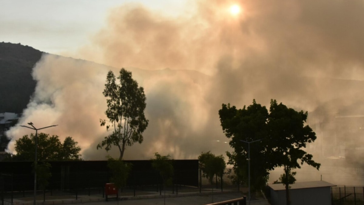 İzmir'de sabaha karşı yangın paniği!