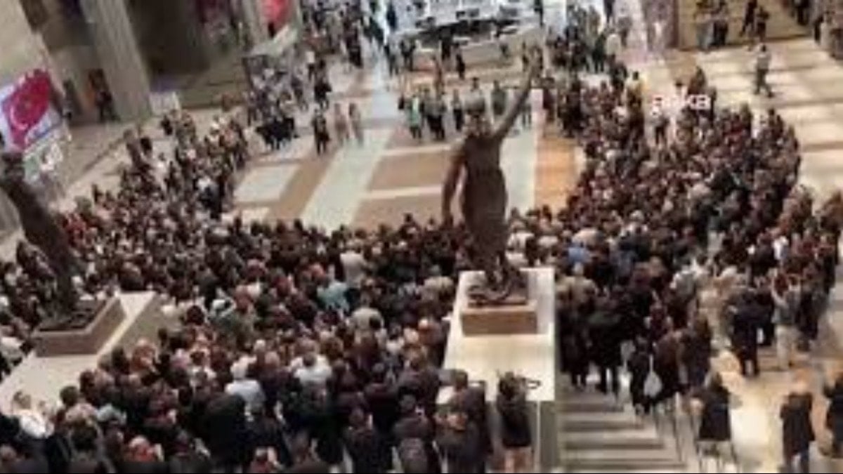 Avukatlardan Çağlayan'da 'Pehlivan' protestosu