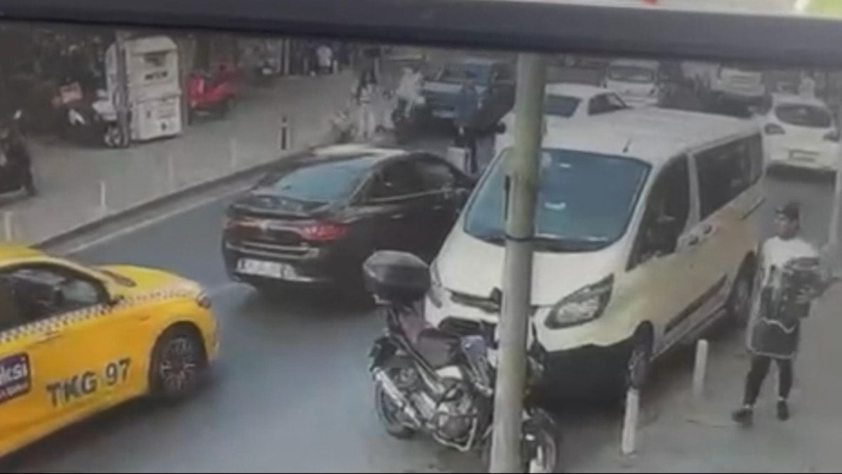 Fren yerine gaza basınca Kağıthane karıştı