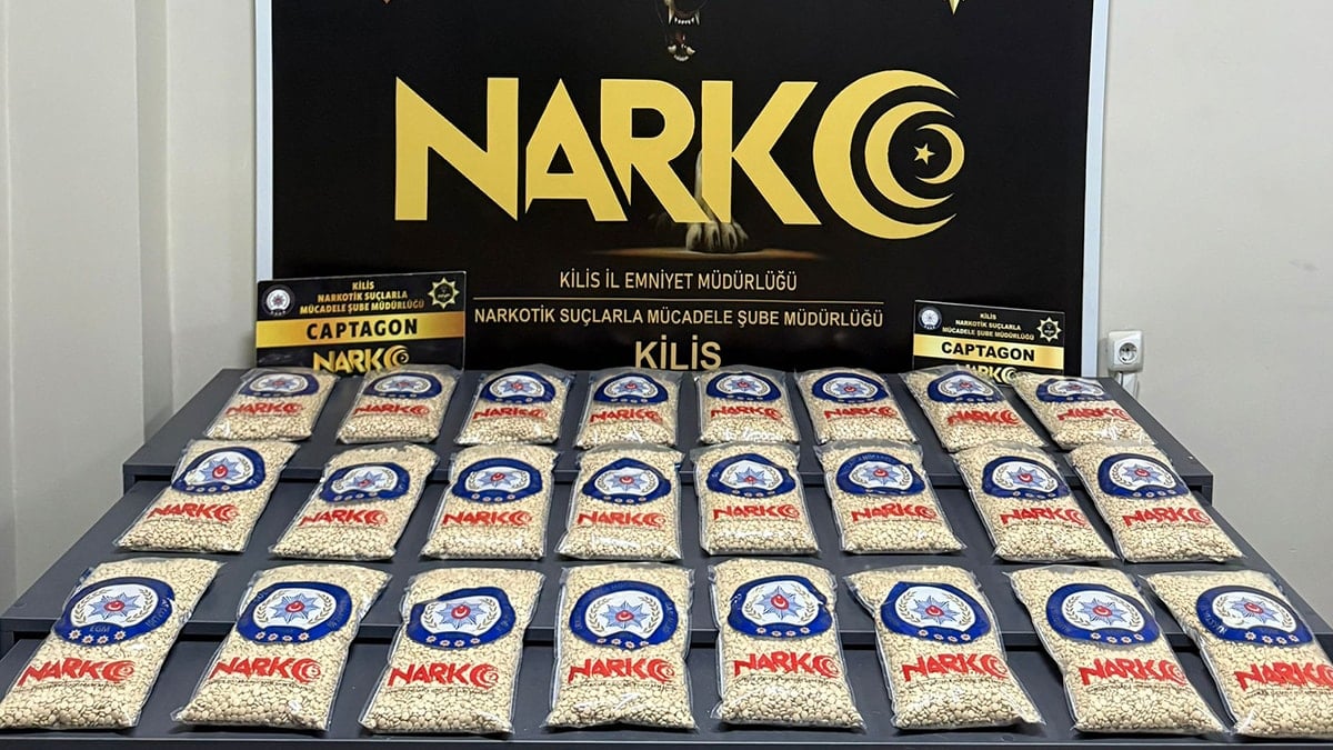 Kilis'te uyuşturucu operasyonu